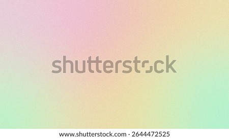 Soft abstract pastel gradient with subtle rainbow hues and a delicate film grain texture. Perfect for dreamy and minimalist designs, invitations, branding, or modern digital projects.