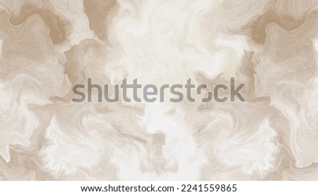 Soft beige marble texture background design. Beige, brown watercolor fluid painting background design.