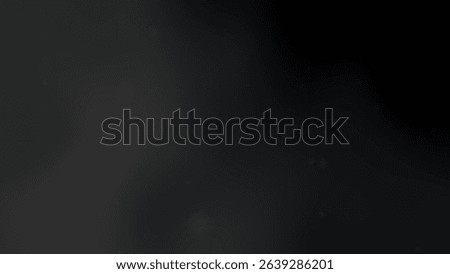 Soft Black Gradient Background with Floating Particles for Modern Design