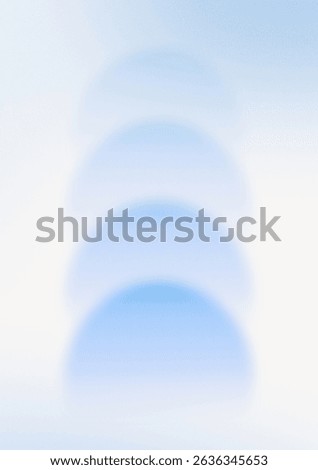 Soft blue background with a gradient effect background features blurred, overlapping semicircles, creating a serene blue ambiance, gradient abstract background. Vibrant gradient color background.