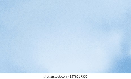 Soft blue background and