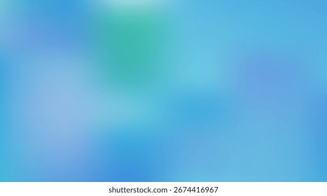 Soft Blue Gradient Background: Subtle Teal and Aqua Hues