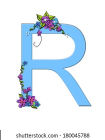 Soft Blue Letter R Alphabet Set Stock Illustration 180045788 | Shutterstock