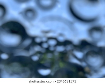 Soft blurred bubble background graphics for illustrations.