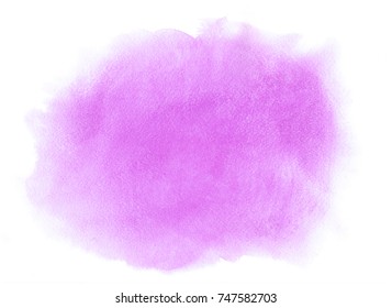 Rainbow Colour Bright Watercolor Smooth Drawing Stock Vector (Royalty ...