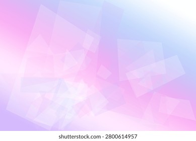 A soft cloudlike field of translucent geometric shards blends pastel blues and gentle pink edges, creating a relaxed abstract background for web and presentations.