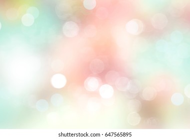 Soft colors blurred spring summer natural bokeh background  8 march mathers day backdrop Pastel gradient colorful wallpaper 