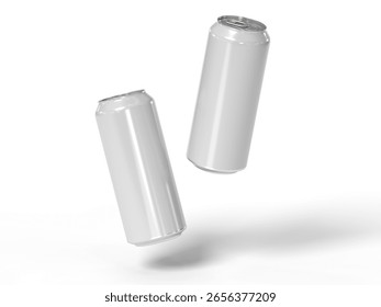 Soft Drink Can 3D Render for Mockup 3