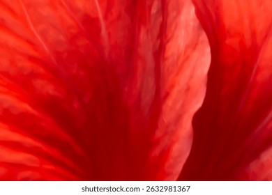 soft focus red gradient background, transitioning smoothly between shades of red. Red Background texture for Design. Christmas, Valentine day, New Year, birthday background 