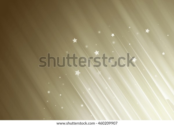Soft Gold Glitter Sparkles Rays Lights Stock Illustration 460209907 ...