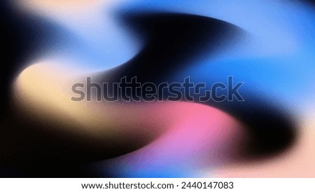 Soft gradient colors blend seamlessly, forming a multicolored abstract rainbow with a grainy texture.
