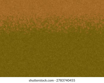 Soft gradient from deep green to warm brown. Texture feels tactile, like aged paper or earth. Top edge slightly blurred, suggesting natural transition. Suitable for backgrounds, design overlays