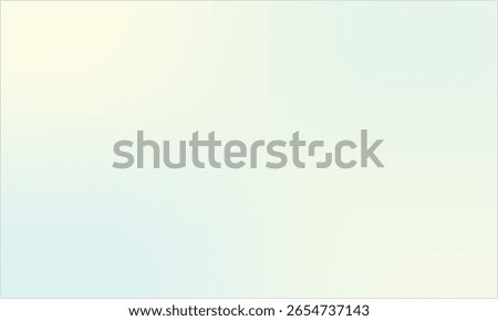 Soft Gradient Pastel Background with Subtle Light Blue and Yellow Hues