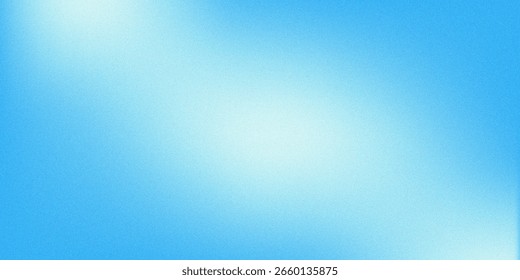 A soft grainy blue background with a subtle vignette and vintage texture effect. The pastel cyan gradient and film-like noise create a dreamy, retro aesthetic—perfect for minimalist designs, nostalgic