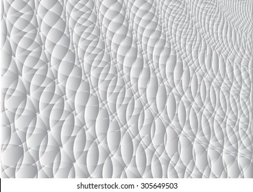 Soft Gray Quilt Texture Illustration Background.