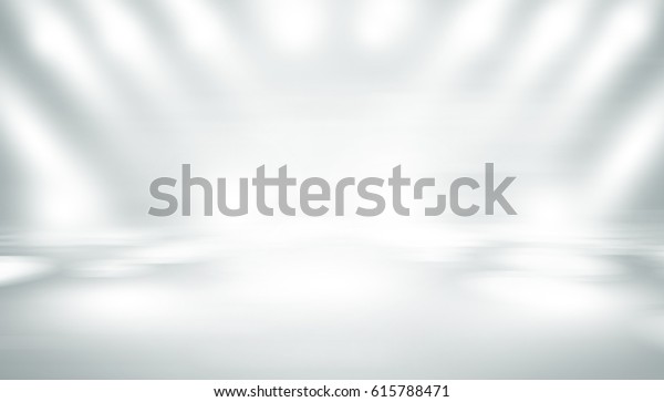 Soft Gray Studio Room Background Grey Stock Illustration 615788471