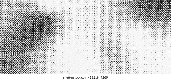 Soft monochrome cloudlike forms rendered in a coarse printed halftone pattern.