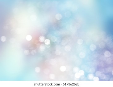 Soft Pastel Blue Sky Blurred Light Abstract Background.Spring Winter Backdrop.