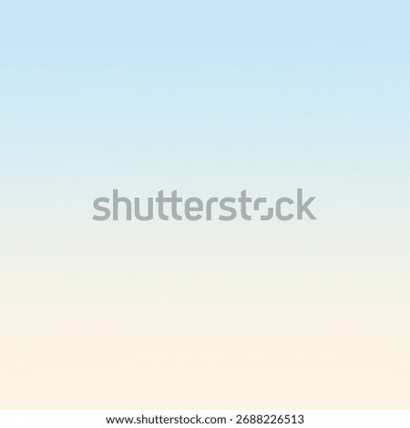 A soft pastel gradient background with a smooth transition from light blue to pale yellow, perfect for adding a gentle touch to designs and presentations.