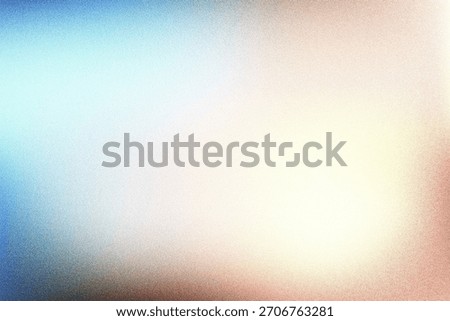 Soft pastel gradient background with a subtle grainy texture blending blue white and peach tones for a dreamy and ethereal feel