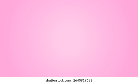 Soft pink background with a smooth gradient texture. The pink background creates a calming and gentle visual effect. Desktop wallpaper background with copy space.