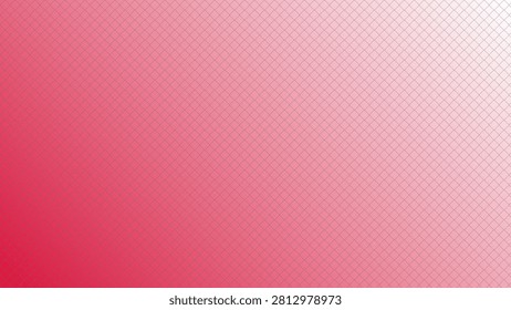 Soft pink gradient background with a delicate diagonal diamond grid pattern creating an elegant modern abstract surface with gentle tonal depth
