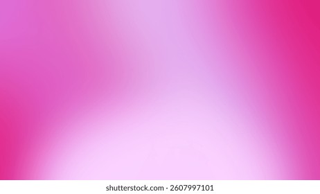 Soft pink gradient blur background with a smooth and dreamy transition of shades from dark pink to light pastel. Perfect for graphic design, web templates, presentations, or feminine-themed visuals.