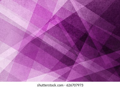 Soft Purple Pink, White And Gray Layers In Abstract Background Pattern With Lines Triangles And Stripes In Geometric Design