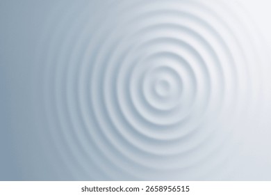 Soft ripple pattern in gray blue and white