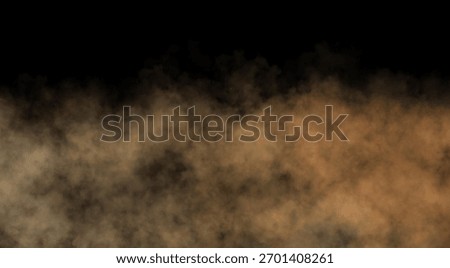 Soft sand dust cloud background, creating a natural smoky and foggy atmosphere with brown and beige tones blending together in a smooth haze texture perfect for abstract designs