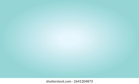A soft teal background with a smooth gradient texture. The background transitions from light teal to darker teal, creating a calming effect. Desktop wallpaper background with copy space.