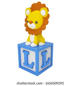 soft toy lion cub