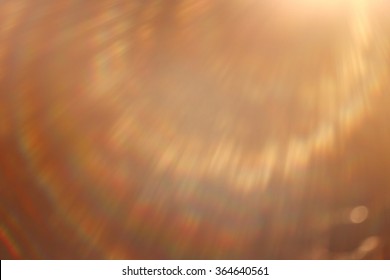 Soft Warm Light Rays, Sun Glare Background