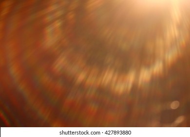 Soft Warm Light Rays, Sun Glare Background