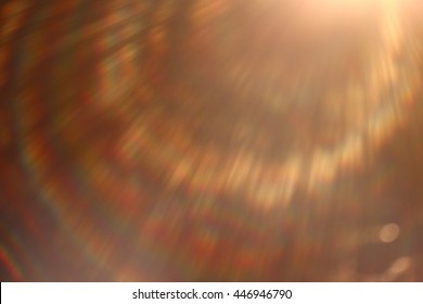 Soft Warm Light Rays, Sun Glare Background