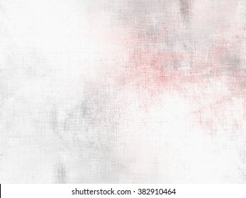 Soft watercolor background white grey pink - abstract pale painting