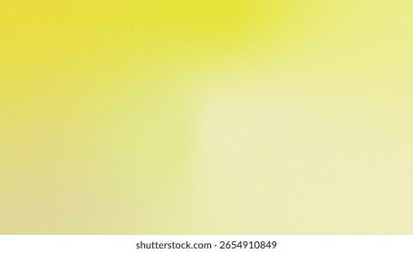 Soft Yellow Gradient Background Grainy Texture Light Abstract Texture for Design and Digital Use