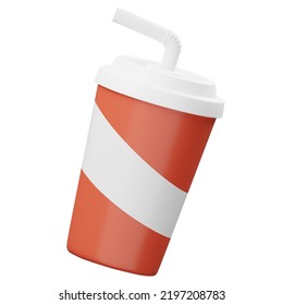 Softdrink Cup Package 3D Icon