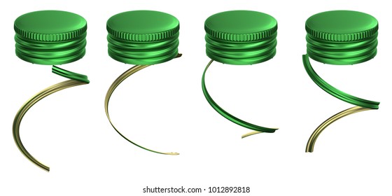 Soju Bottle Cap Nice 3D Rendering