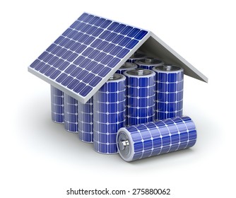 Solar Home Battery Concept