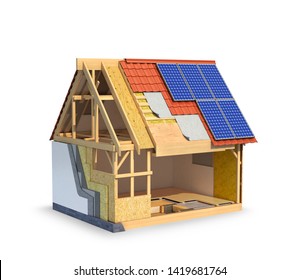 太陽光発電仕組み のイラスト素材 画像 ベクター画像 Shutterstock