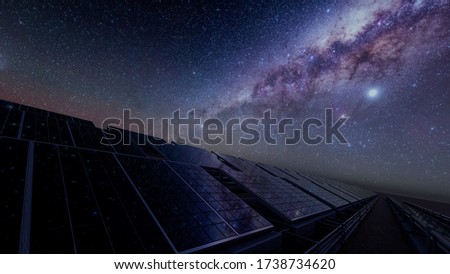 Similar – Image, Stock Photo Solar panel in space