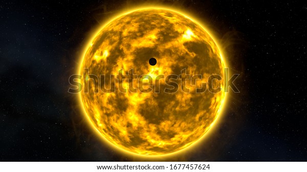 Solarfields, Mercury and Sun,\
planets of the solar system, space, 3D render, solar system, stars,\
galaxy