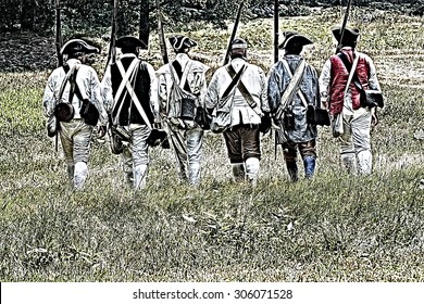 Soldiers Of 1776 (Revolutionary War Reenactment)