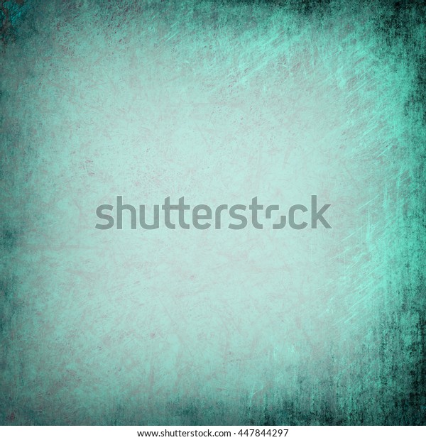 Solid Blue Background Abstract Distressed Antique Stock