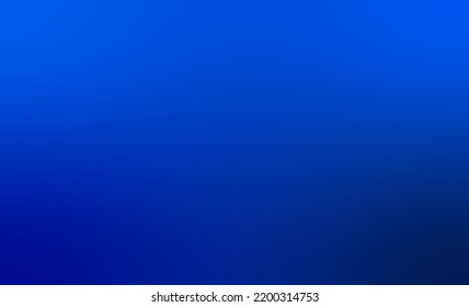 Solid Blue Gradient Banner Background Template. Modern Color Wallpaper.