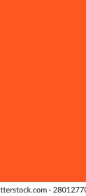 Solid bright orange minimalist background with full copy space