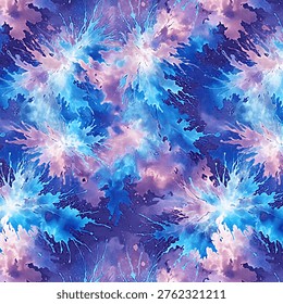 solid embossed modern textile illustrations design, arrangement with multicolor small grass flower, full all-over seamless pattern with blue tone color illustration digital image printing factory