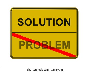 solution - problem