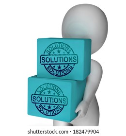 Solutions Boxes Meaning Solving Market And Product Problems
